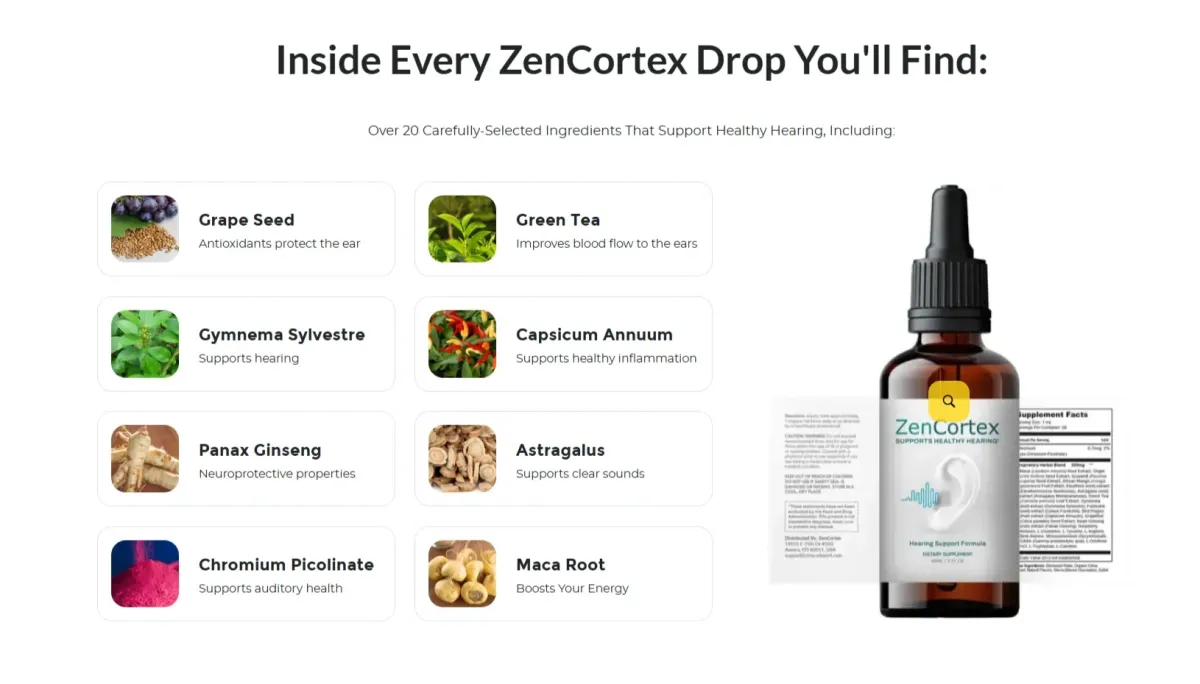 ZenCortex-Ingredients
